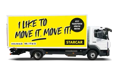 LKW 7,5 t Koffer mit Ladebordwand