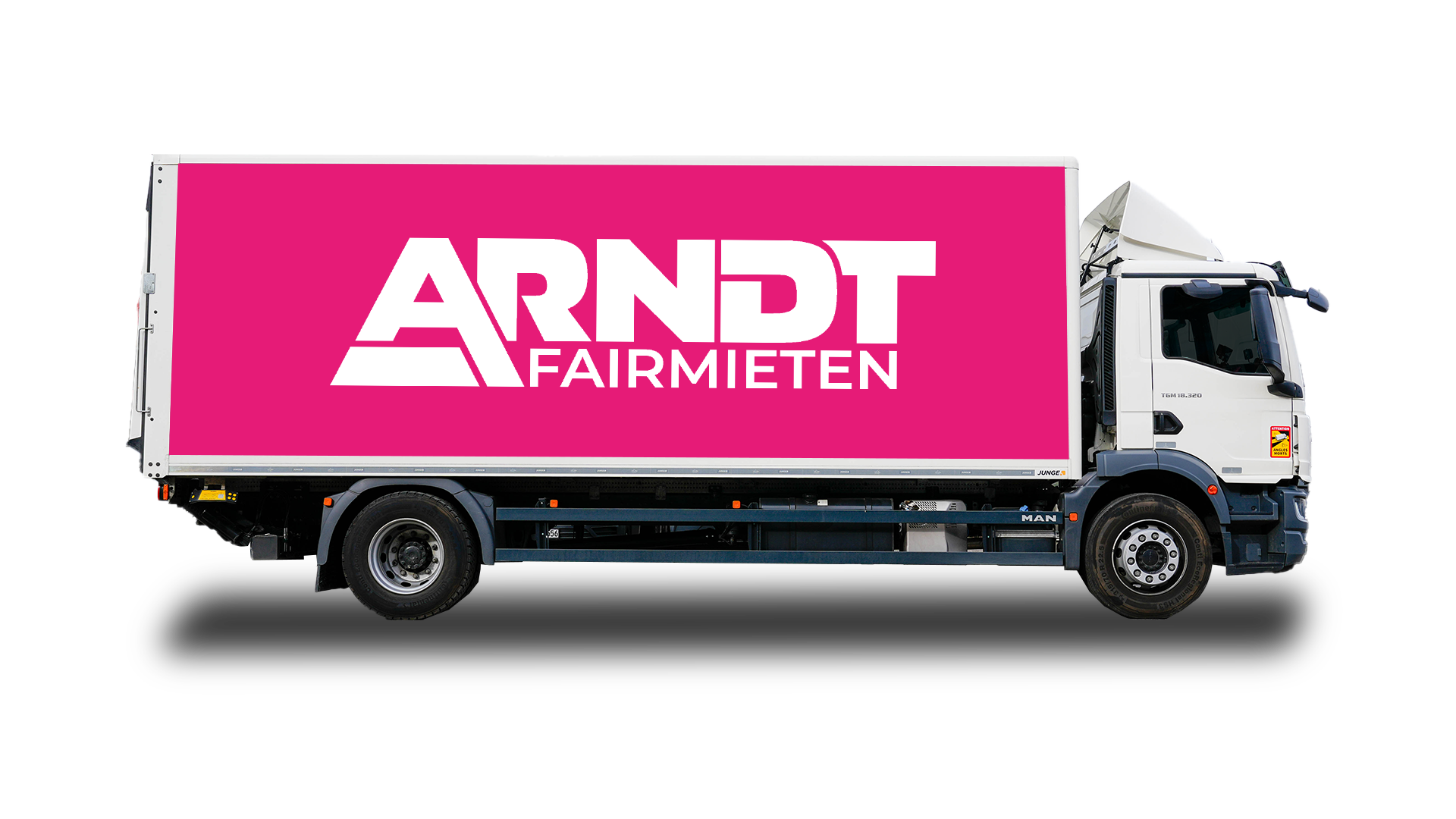 ARNDT Heavy, Verteiler-Lkw Koffer/Plane 18t, bei entsprechender Bonität Abrechnung über DKV ohne Kaution möglich