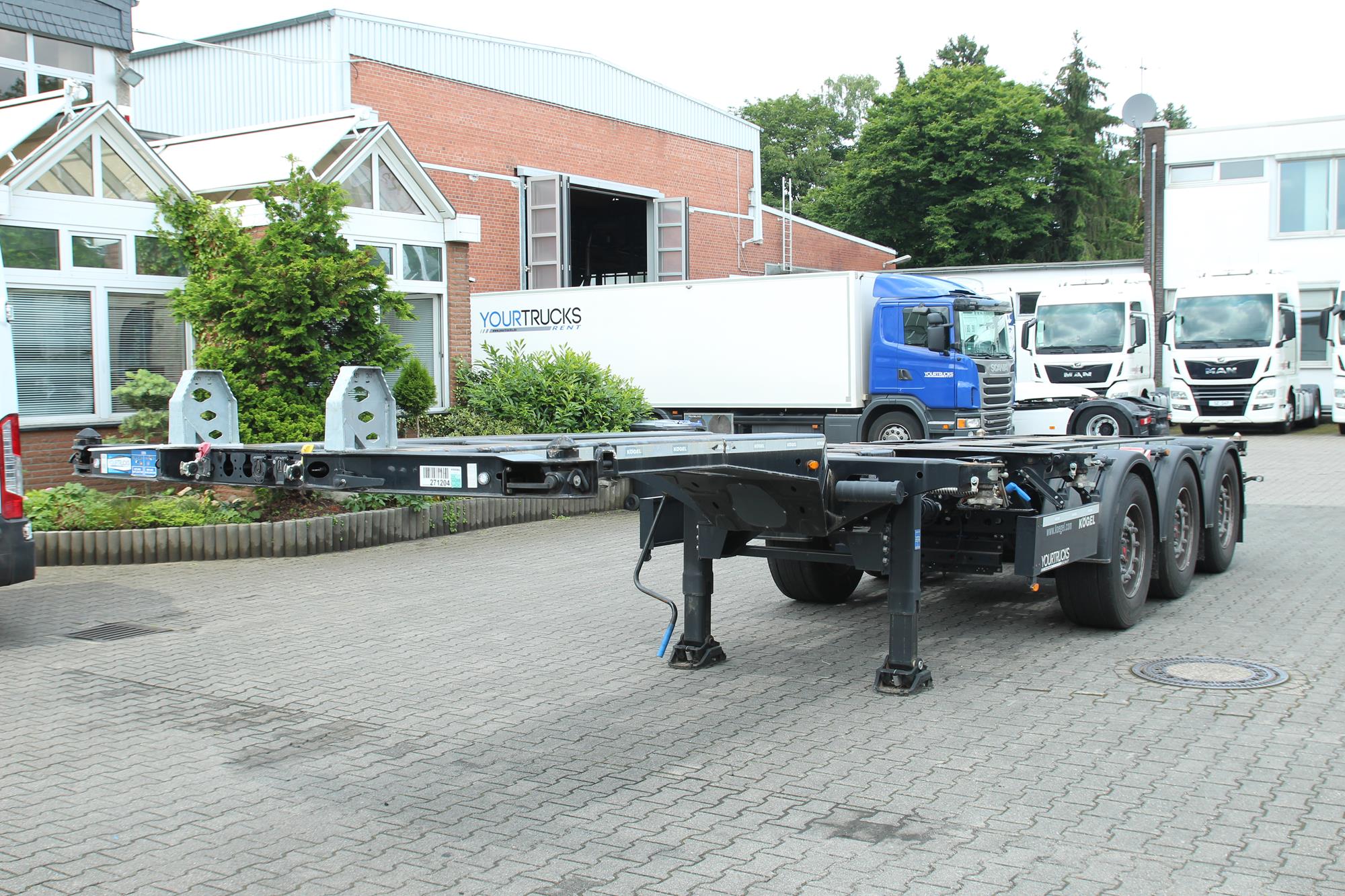 Multi Container Chassis Port 45 Triplex