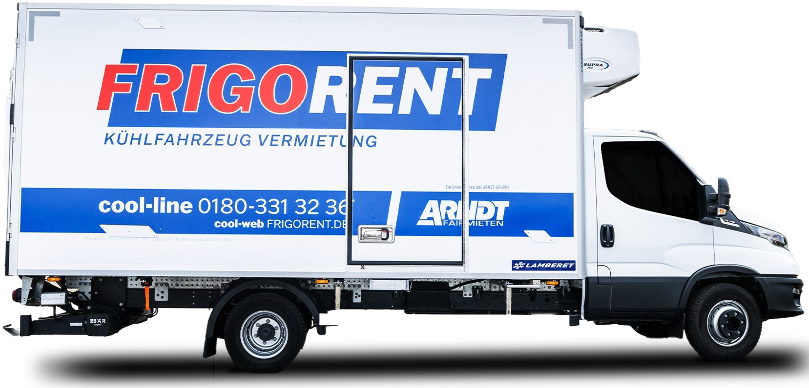 Frigorent, Monotemp/Tiefkühl-Fahrzeuge 7,2t, 6 Monate incl. 3000 Freikilometer pro Monat