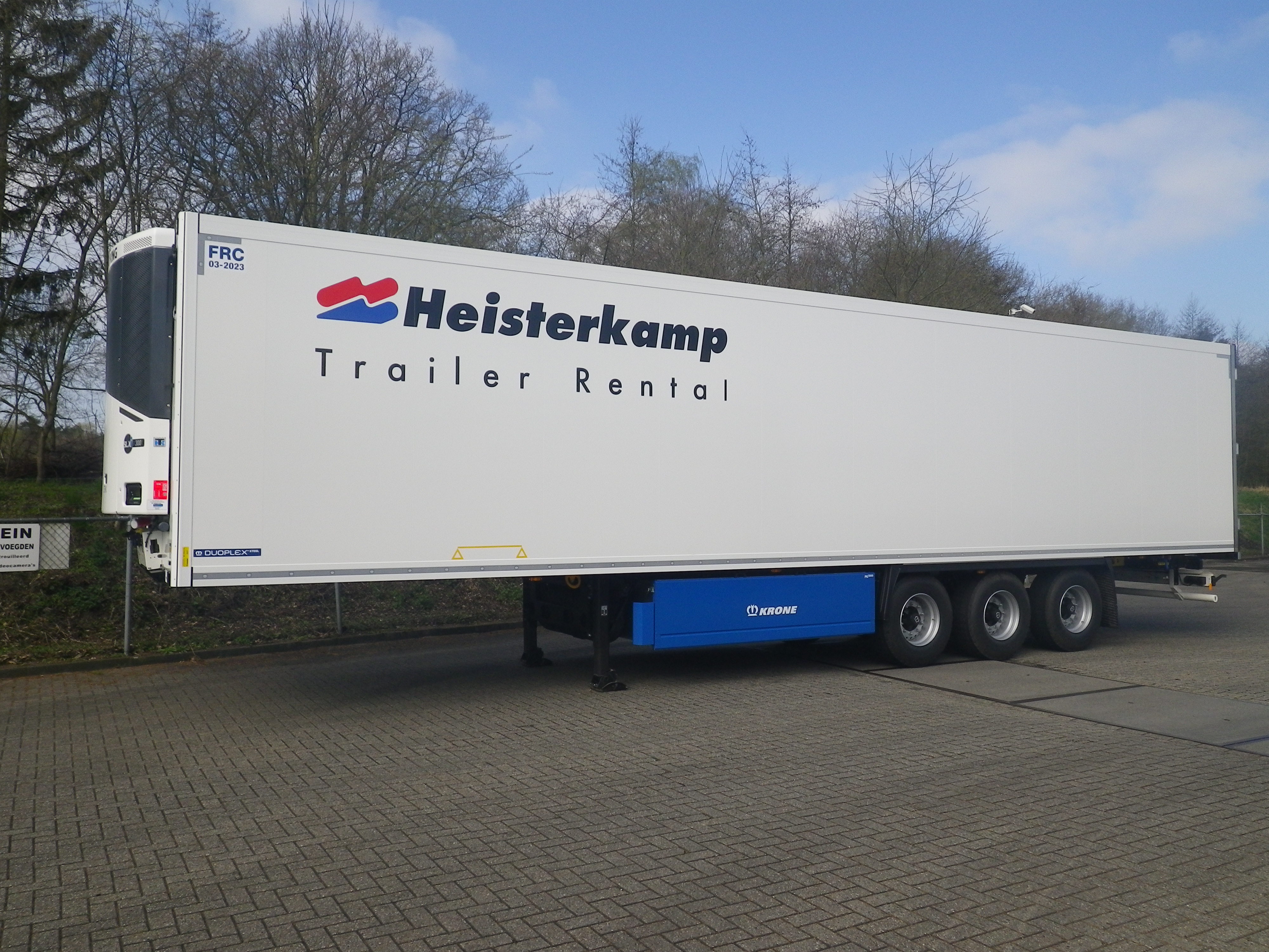 Kühlauflieger Multi-Temp mit Trennwand und Doppelstock