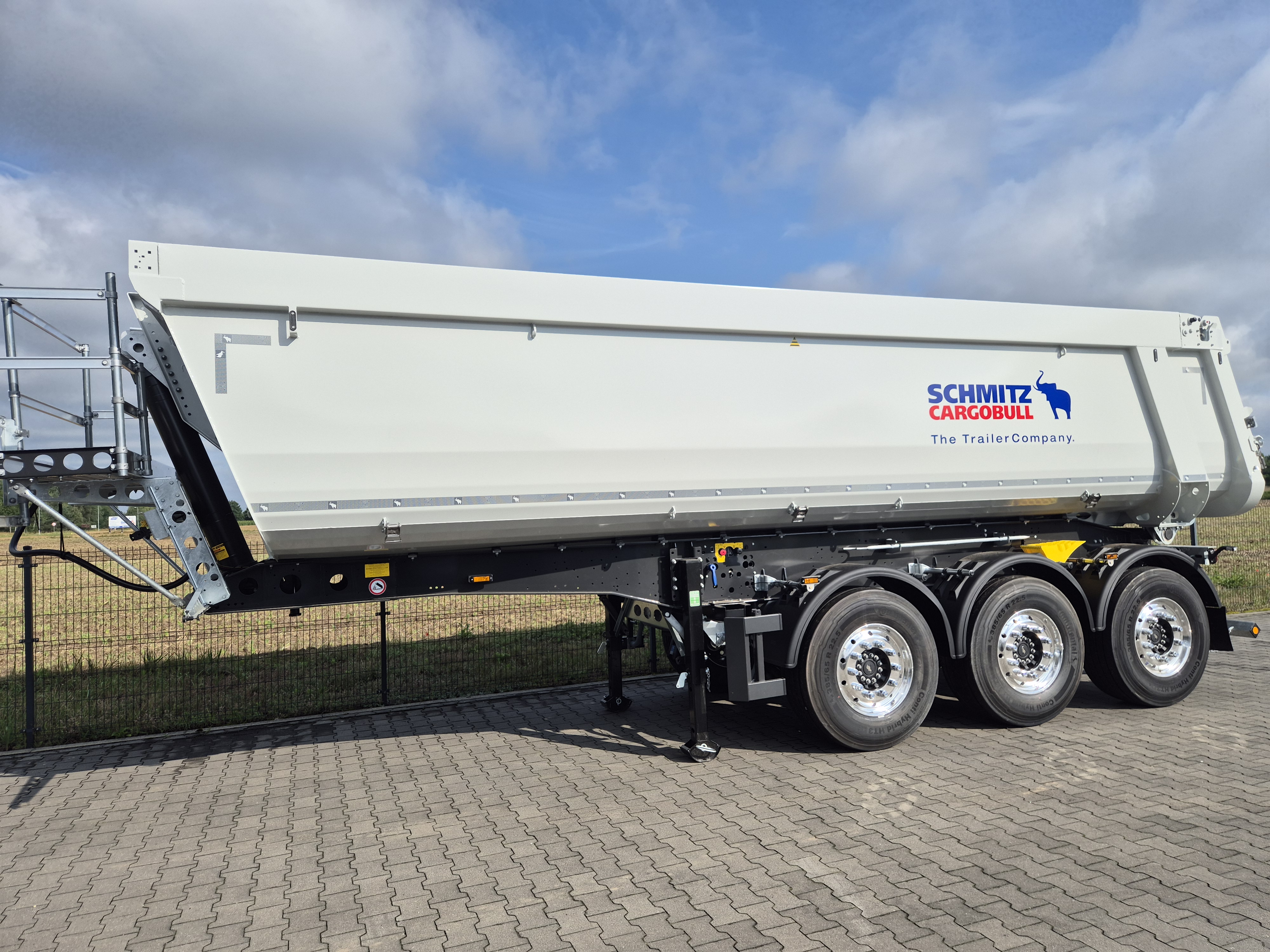 Kippauflieger Thermomulde Alumulde 25m3