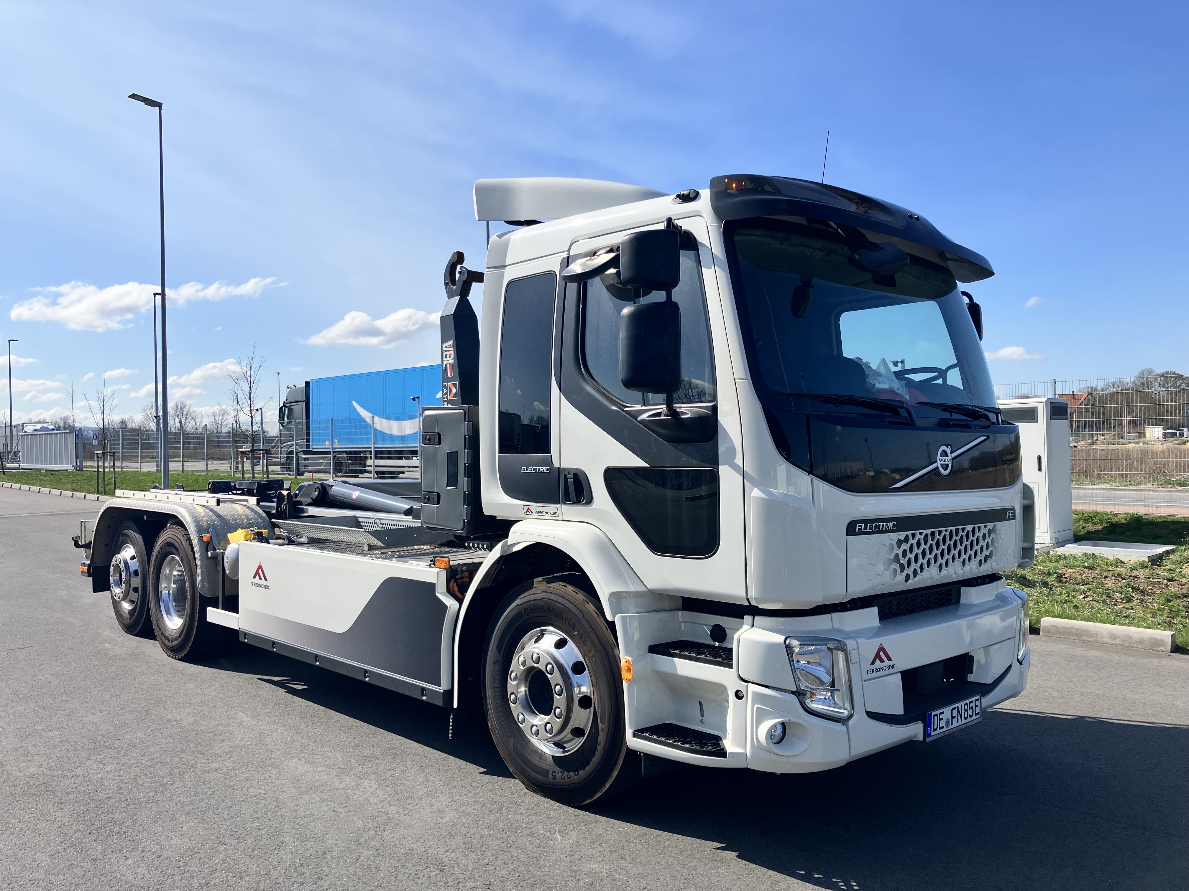 Volvo FE electric 6x2 Abrollkipper
