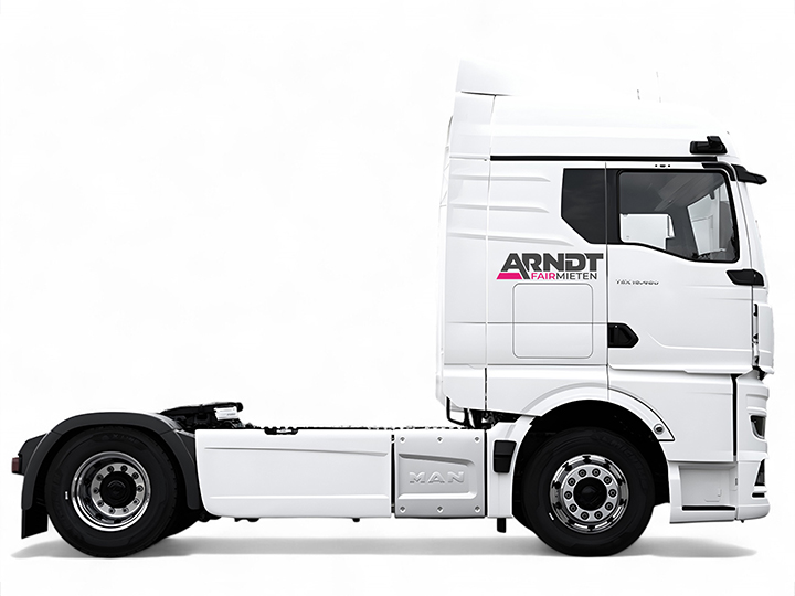Arndt Heavy, MAN TGX 480 Sattelzugmaschine, Abrechnung über DKV bei entsprechender Bonität ohne Kaution möglich