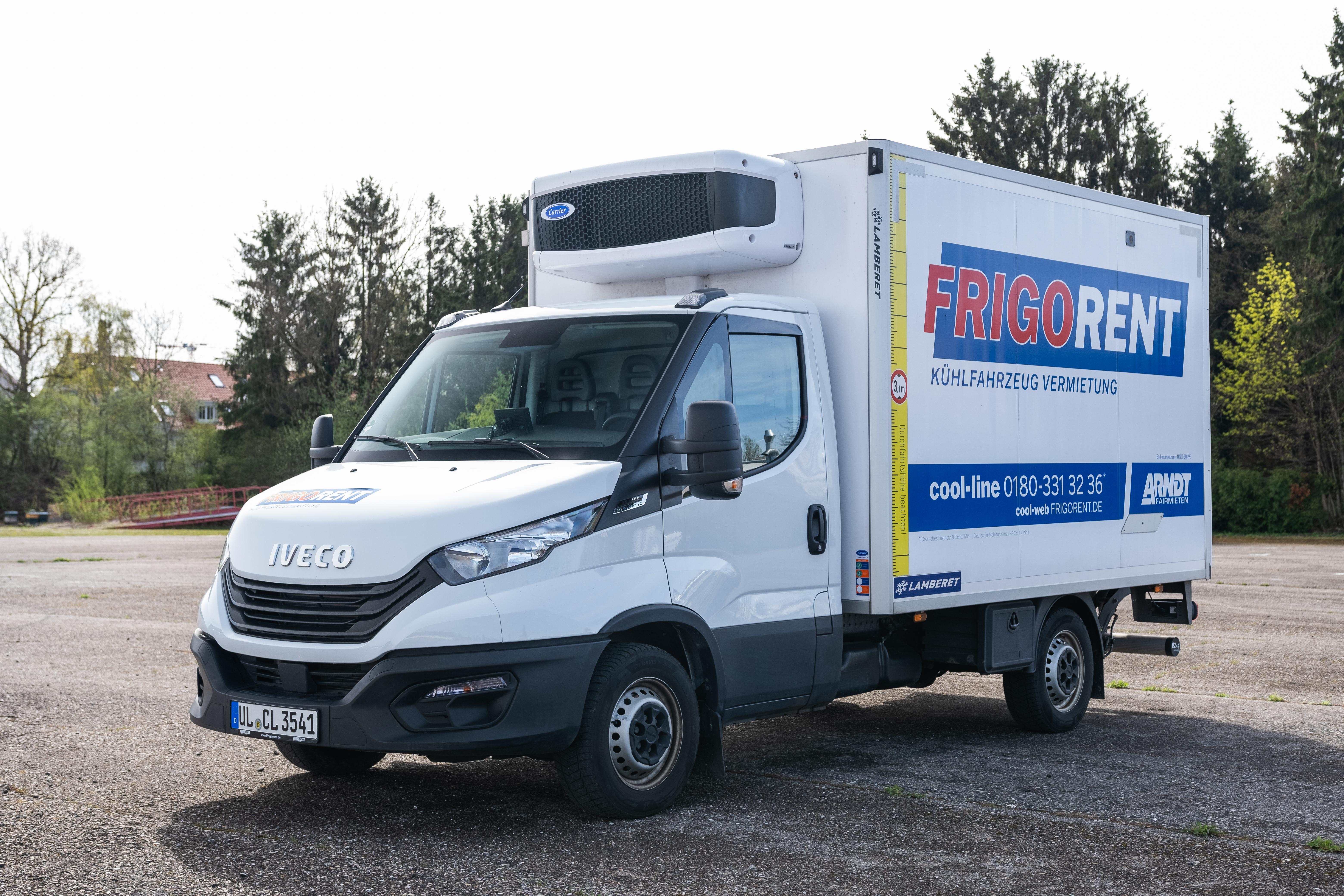 Frigorent Frischdienst/TiefkühlKoffer/Ladebordwand,3.5t